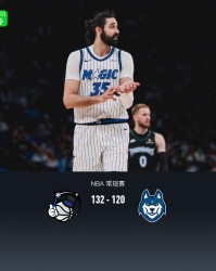 魔术132-120残阵森林狼，班凯罗20+8+6，香农33分生涯新高